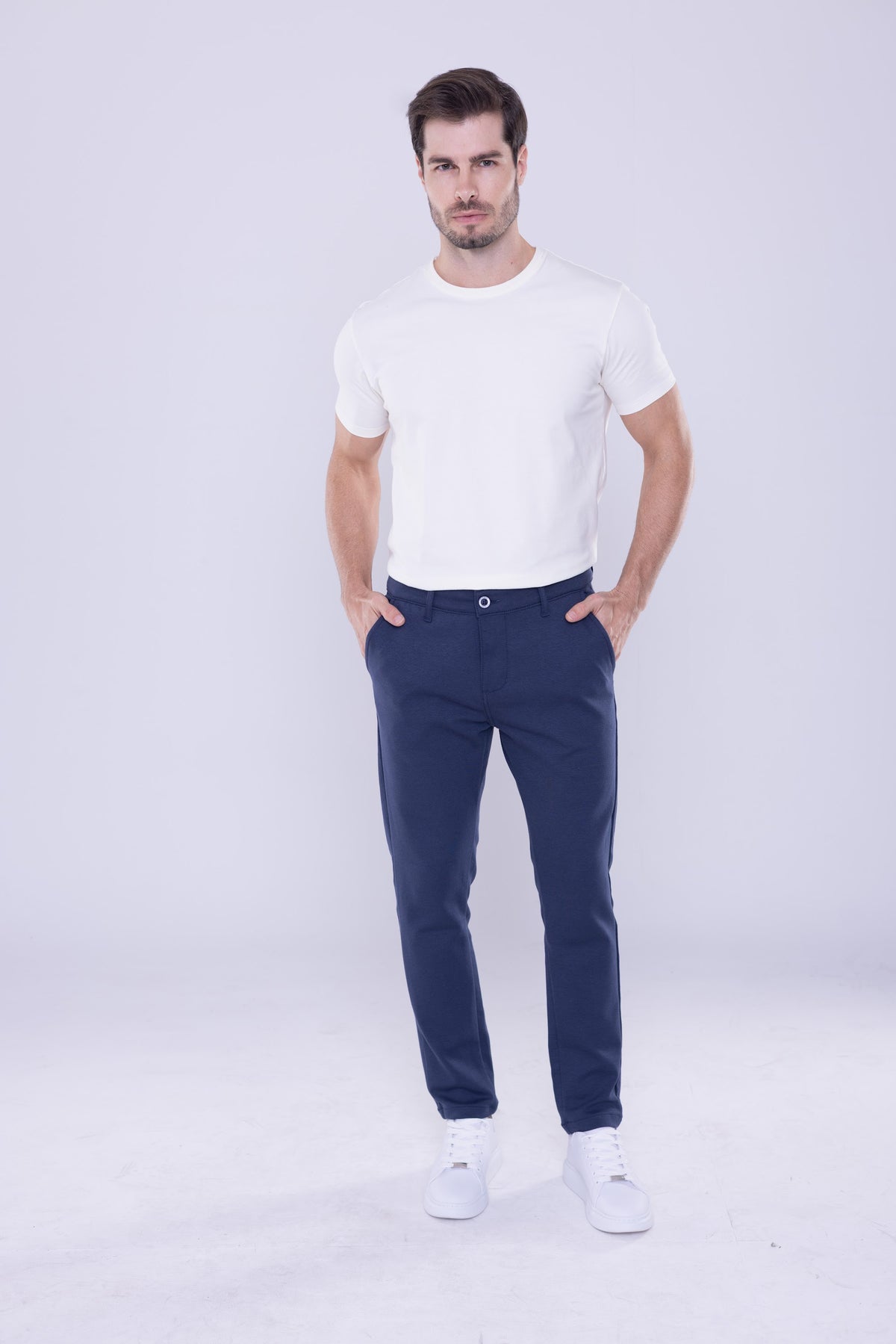 Calça Relax Navy