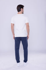 Calça Relax Navy
