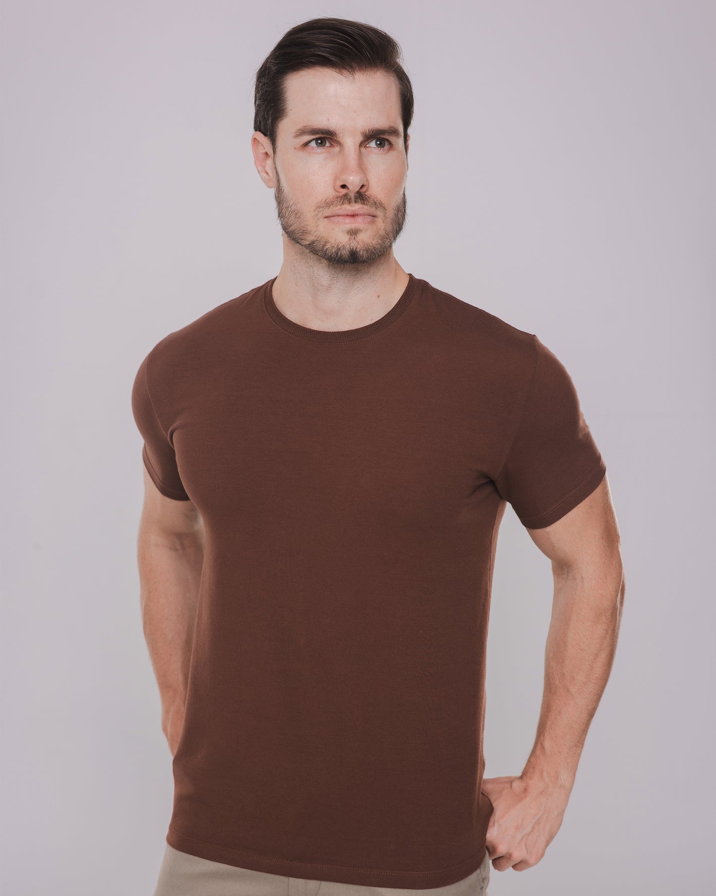 Brown Classic | Muscle Shirt