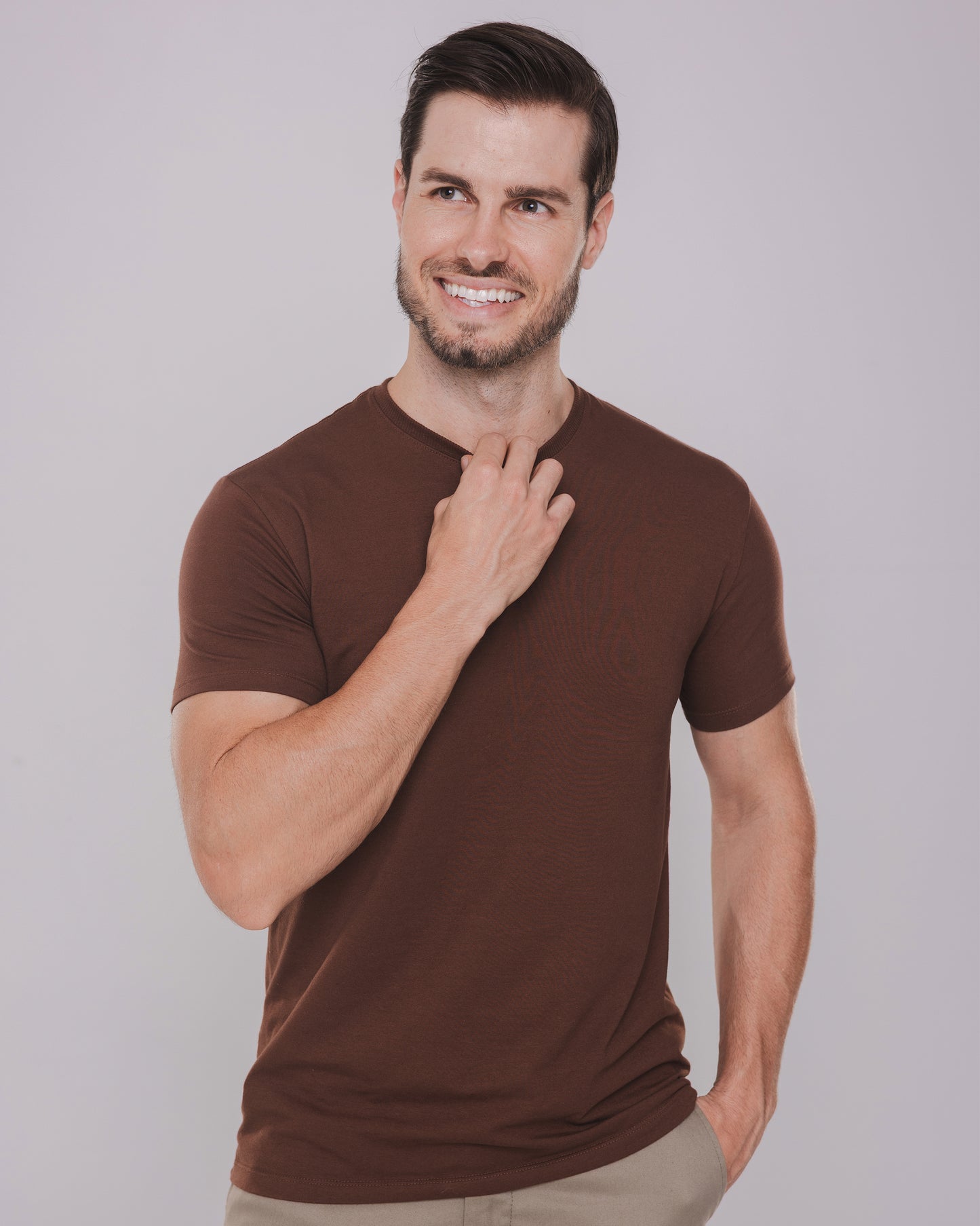 Brown Classic | Muscle Shirt