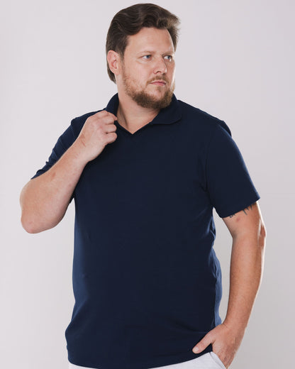 Polo Navy | Muscle Shirt