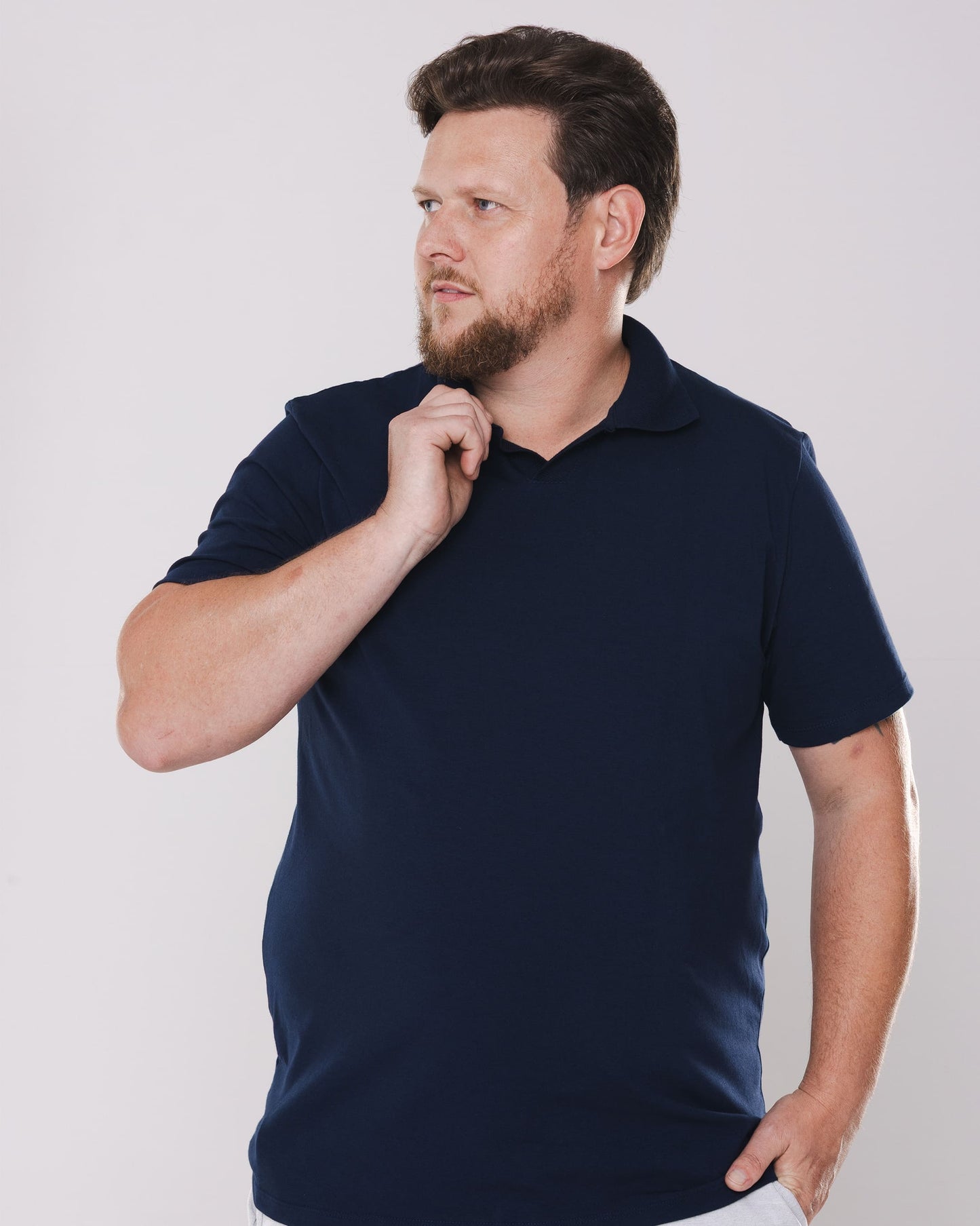 Polo Navy | Muscle Shirt