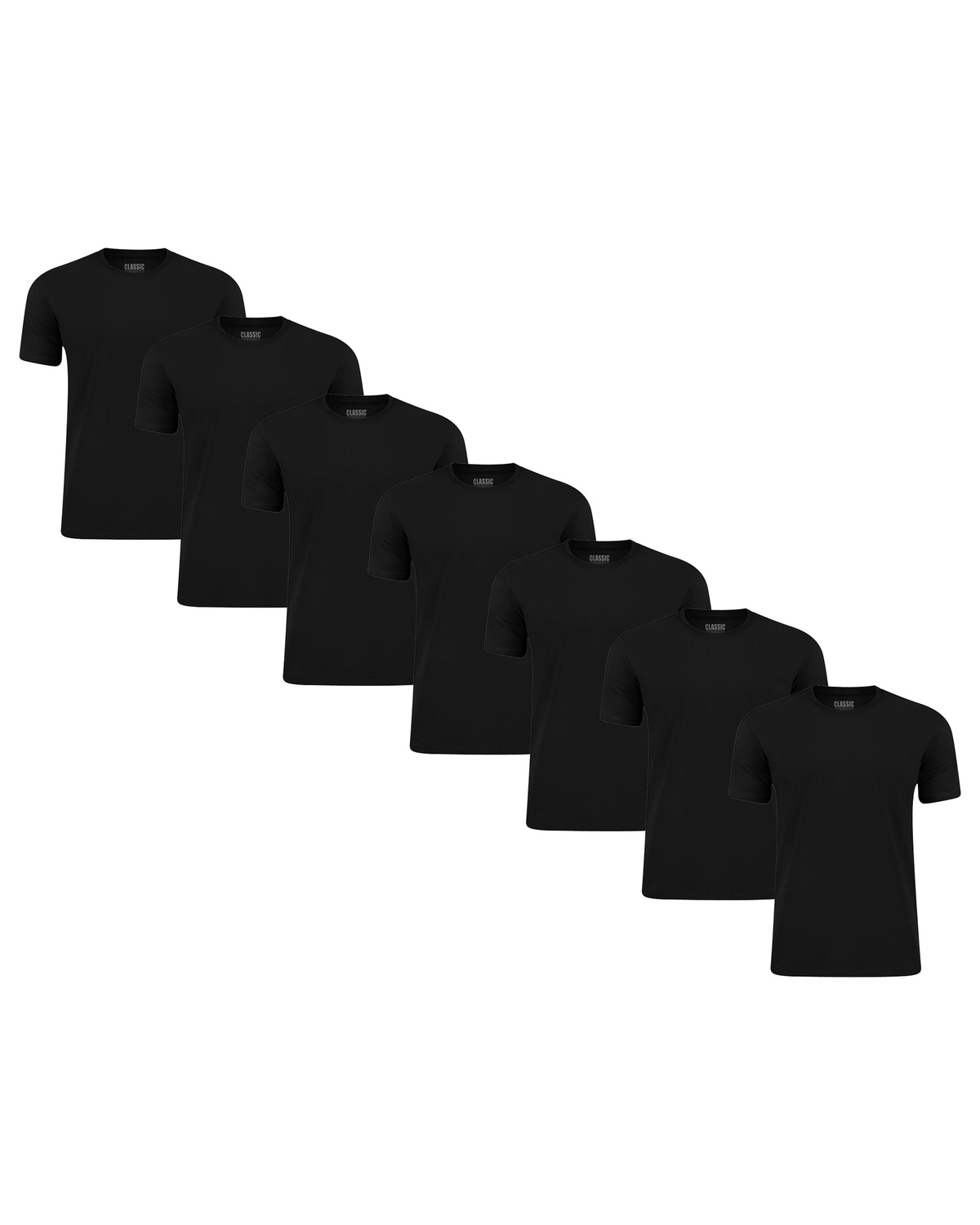 Pack All Black | 7 Muscle Shirts